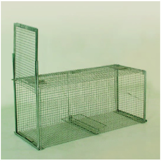 Trappola con una porta a scatto