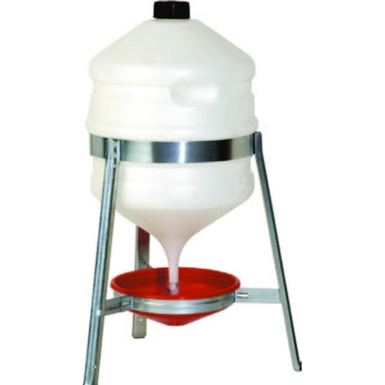 Abbeveratoio a sifone in plastica